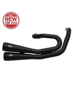 S&S Cycle 550-0760 Black Grand Nationals Exhaust 2:2 Harley Fat Bob FXFB 2018