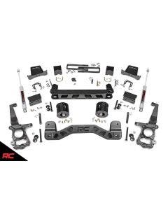 Rough Country 55330 6" Suspension Lift Kit w/ N3 Shocks 2015-2019 Ford F150 2WD
