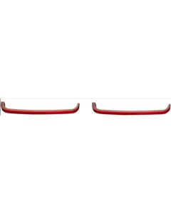 Custom Dynamics BAGZ Low Profile Red Lens LED Saddle Bag Lights 97-13 FLH/T