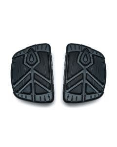 Kuryakyn 5653 Satin Black Spear Mini Boards w/o Adapters Harley or Metric
