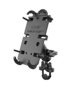 Ram Mounts XL Quick Grip Phone Mount with U-Bolt Base Kit RAM-B-149ZA-PD4