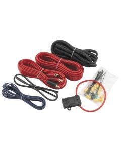 10 Gauge Amplifier Installation Kit with High Performance RCA Interconnect Wire