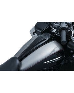 Kuryakyn Gloss Black Signature Jim Nasi Smooth Dash Harley Street/Road Glide '08-'17