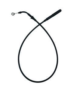 FBI Black Braided 12"-14" EZ Install Upper Clutch Cable Harley 21-23 Touring