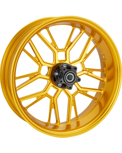 Arlen Ness Gold Split-Spoke 18x5.5 Rim Wheel 4 Harley 