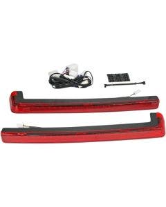 Custom Dynamics ProBeam Red LED Run Brake Turn Tour Pak Arm Harley FLH/T 06-13
