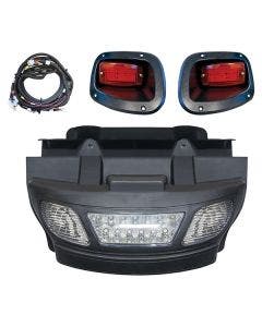 RHOX LGT-312L LED Light Bar Bumper Kit Complete for EZGO TXT 14-Up Golf Cart