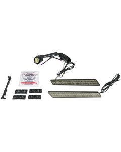 Custom Dynamics Smoke Lens LED Saddlebag Latch Lightz Harley CVO 09-13