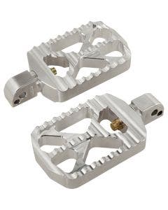 Joker Machine Bear Claw Passenger Footpegs 4 Harley M8 Softail