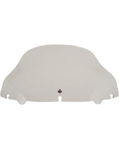 Klock Werks FLARE Clear 10.5" Batwing Windshield for Harley Touring FLH/X 14-23