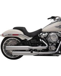 Drag Specialties Solar Reflective Predator 2-Up Seat Saddle Harley Softail 18-Up