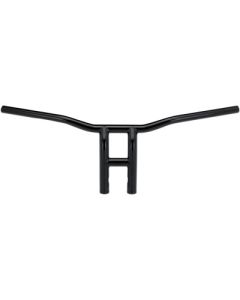Biltwell 6260-2013 10" Tyson XL Pullback 1" Black T-Bar Slotted Harley