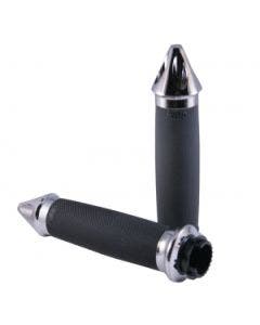 Avon MT Custom Contour Chrome Spike Grips for Metric Models