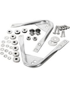 Arlen Ness 60-173 Chrome Tour Pack Tour Pak Docking Hardware Kit Harley 97-08