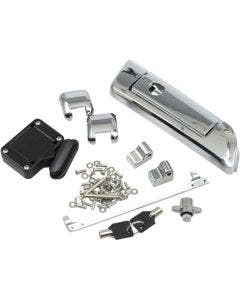 Arlen Ness 60-176 Chrome Tour Pack Tour Pak Tether Latch Hardware Kit Harley 14-19