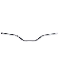 Biltwell 6008-1057 1" Tracker Mid Smooth Chrome TBW Plug Handlebar Harley Metric