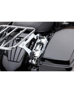 Cobra USA Chrome Quick Detachable 4 Point Docking Hardware Kit 14-19 Harley FLH