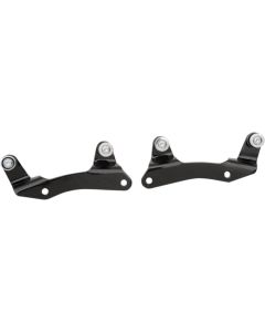 Cobra USA Black Quick Detachable 4 Point Docking Hardware Kit 14-Up Harley FLH/T