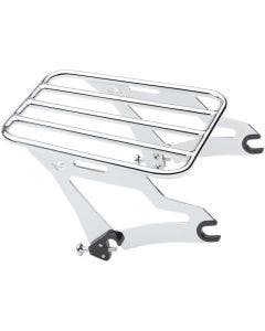Cobra USA Chrome Quick Detachable Luggage Rack Harley Touring FLH/T 09-19