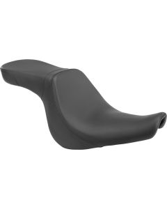Danny Gray Lowist 2-Up Seat Vinyl Smooth Stitch Harley Softail 07-17