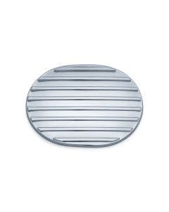 Kuryakyn 6068 Chrome Finned Front Primary Accent Cover Harley Touring M8 17-18