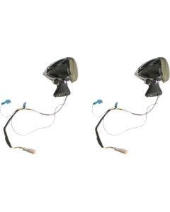 Custom Dynamics ProBEAM Dynamic Ringz Front LED Turn Signals Chrome Scout 15-20