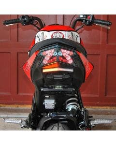 New Rage Cycles Fender Eliminator Kit w/ LED Signals 16-18 Kawasaki Z125 Pro