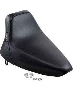 Le Pera LN-007 Smooth Black Stitch Bare Bones Solo Seat 84-99 Softail FXST FLST
