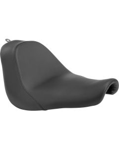 Danny Gray Minimalist Solo Seat Vinyl Smooth Stitch Harley Softail 06-17