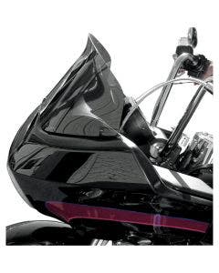 Wind Vest 8" Dark Smoke Flip Design Windshield for Harley Road Glide FLTRX 98-13