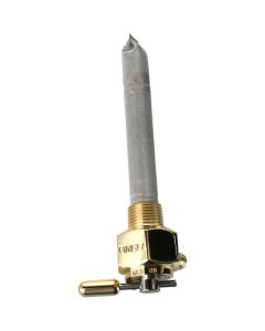 Pingel 6311-BH Power Flo Old School Brass HEX 180 Deg Inward NPT Petcock Harley