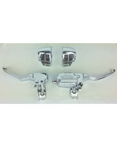 Custom Chrome Handlebar Controls 5 Button Switches Levers for 08-13 Harley FLH/T | 627703