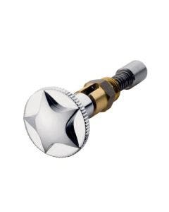 Custom Chrome Star Enrichener Choke Knob For S&S Super E, B And G Carbs