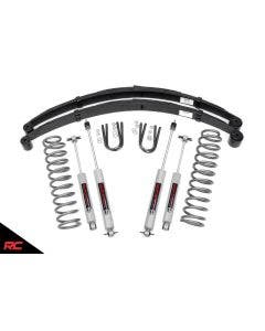 Rough Country 630N2 3" Suspension Lift Kit N3 Shocks for 84-01 Jeep Cherokee XJ