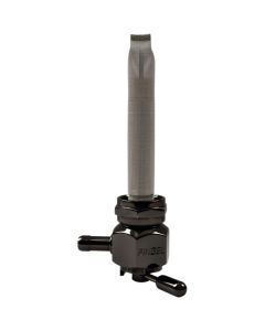 Pingel 6311-CHBLK Power Flo Smooth Black Chrome HEX 180 Deg Inward 22mm Petcock