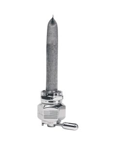 Pingel 6311-CHL Power Flo Flag HEX Chrome 180 Deg Inward 22mm Petcock Harley