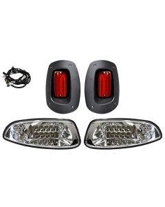 RHOX LGT-310LC LED Clear Factory Style Light Kit for EZGO RXV 08-15 Golf Cart