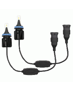 Daytona Lights DL-H9 Cool White 6500K 20W H9 LED Headlight Bulb Pair Kit