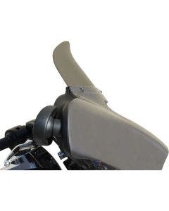 Wind Vest 8" Dark Smoke Flip Design Windshield for Harley Batwing FLH/T 14-19