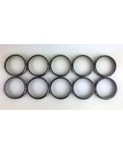 Lot 10 Pack Tapered 65324-83C Exhaust Gaskets Harley Twin Cam Big Twin EVO XL