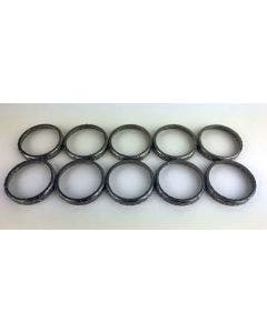 Lot of 10 Exhaust Tapered Crush Gaskets Seals Harley Twin Cam EVO XL 65324-83A