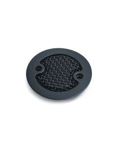 Kuryakyn Satin Black Mesh Timing Engine Cover for Milwaukee M8 17-20