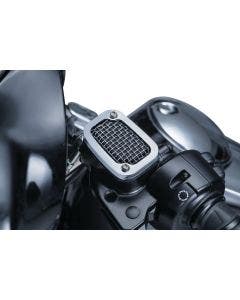 Kuryakyn Chrome Mesh Hydraulic Clutch Master Cylinder Cover Harley M8 17-20