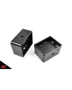 Rough Country 6593 Steel 4" Lift Blocks Rear Chevy GMC Ford Dodge Nissan Toyota