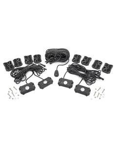 Rough Country 70980 LED Rock Lights Inner Fender Wheel Well Pods Kit (Flood)