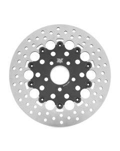 Black Floating 11.5" Disc Brake Rotor Rear 1400RB Harley Touring Softail Dyna 84-17