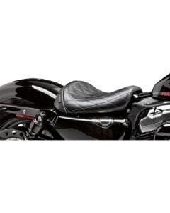 Le Pera Bare Bones Series Black Diamond Stitch Solo Seat 4 Harley 10-22 XL1200X/V