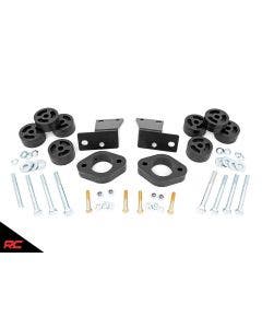 Rough Country RC614 1.25" Body Lift Kit + Bumper Brackets for 18-Up Wrangler JL