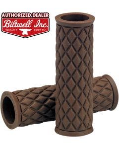Biltwell Brown 6706-0401 Brown Alumicore 1" Grip Set Replacement Sleeve