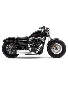Cobra 6785 Speedster Shorts RPT Chrome 2 : 2 Exhaust for Harley Sportster 14-16